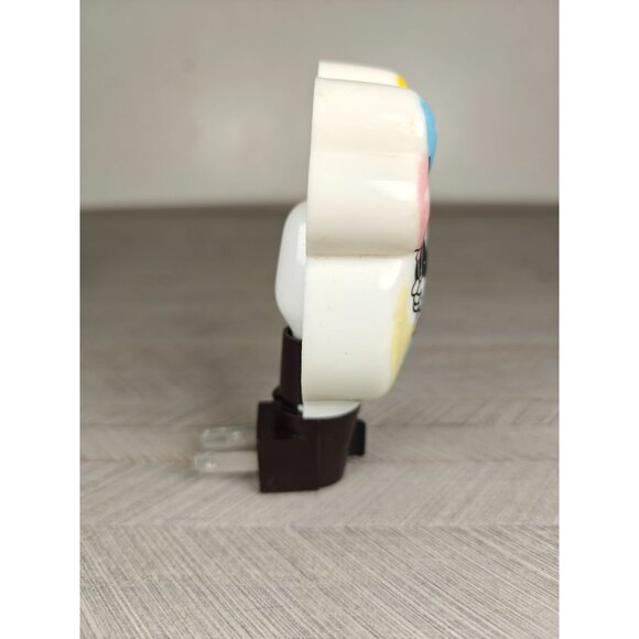 Vintage Disney Mickey Mouse Night Light Baby Mickey With Balloons - Picture 5 of 6